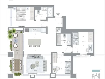 Quartier résidentiel Projet neuf a bat yam de haut standing