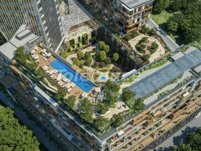 Wohnanlage Luxuswohnungen in Şişli, Istanbul in einem Komplex mit Infrastruktur, in Ratenzahlung vom Entwickler