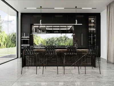 Complejo residencial New complex of villas with swimming pools and lounge areas, Phuket, Thailand
