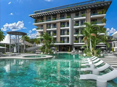 Zespół mieszkaniowy Low-rise residence with swimming pools, a spa center and a kids' club, Oba, Turkey
