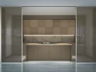 Complexe résidentiel New residence Armani Beach Residences with a private beach and swimming pools, Palm Jumeirah, Dubai, UAE