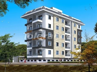 Wohnanlage Moderne 1+1 Wohnungen, 2+1 Duplexwohnungen von einem zuverlässigen Bauträger in Mahmutlar, Alanya, nur 900 m vom Meer entfernt