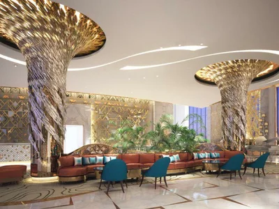 Wohnanlage Residence Prive with a kids' club and a spa area on the water’s edge of Business Bay's marina, Dubai, UAE