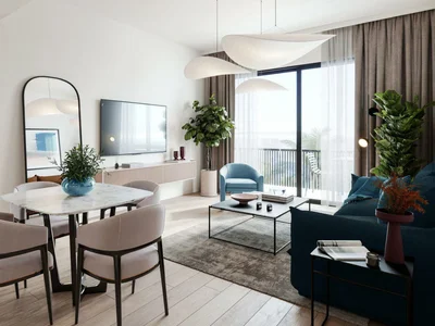 Жилой комплекс Новая большая резиденция Mayfair Residence с зелеными зонами и развлекательной зоной, Al Qudra Rd, Дубай, ОАЭ