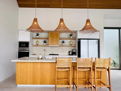 Residential complex New furnished villa with a swimming pool, 350 meters from the beach, Samui, Thailand