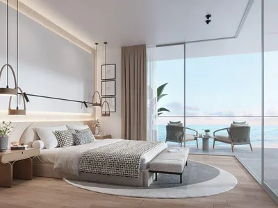 Complejo residencial New Sensia Residence with swimming pools and co-working spaces, Port Rashid, Dubai, UAE