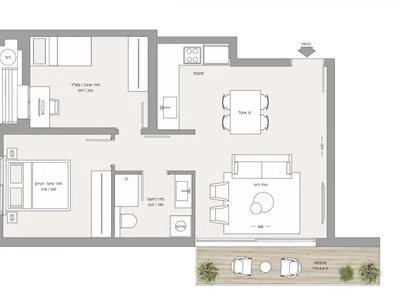 Residential quarter Opportunite a ne pas manquer 3 pieces a vendre dans un projet neuf proche de la mer sheinkin tel aviv
