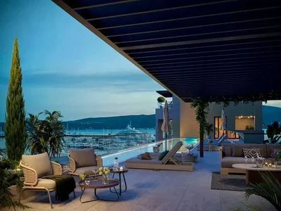 Complexe résidentiel The Dukley brand is located in the heart of Tivat in a luxury marina, embodying a new level of luxury and lifestyle.