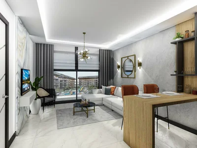 Complejo residencial Luxury residence with swimming pools and a parking close to the beach and the center of Alanya, Oba, Turkey