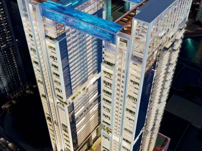 Жилой комплекс Виллы с видом на город, море и озёра, в комплексе Sky Villas с развитой инфраструктурой, JLT, Дубай, ОАЭ