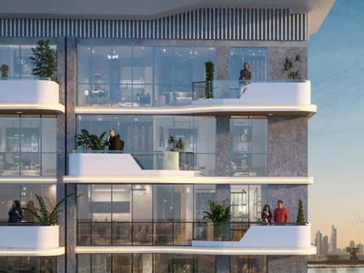 Complexe résidentiel New project Whitecliffs Residences with a swimming pool, a cinema and meeting rooms, Dubai Islands, Dubai, UAE