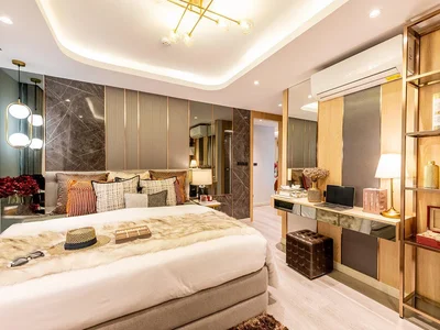 Wohnanlage New residence with a swimming pool, a garden and a co-working area close to Jomtien Beach, Pattaya, Thailand