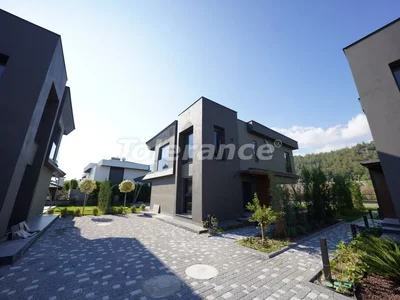 Wieś domków Villas 4+1 by the sea in Çamyuva, Kemer — eligible for Turkish citizenship, from the developer, with a private garden