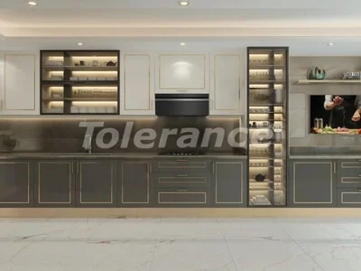 Residential complex Luxury apartments in Beşiktaş, İstanbul in a modern complex with the possibility of obtaining citizenship