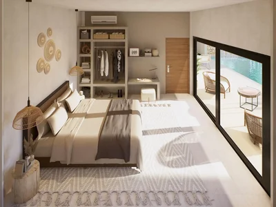 Complejo residencial Complex of villas with swimming pools and gardens, 8 minutes from the beach, Samui, Thailand