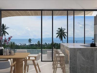 Residential complex New complex of luxury villas close to the beach, Samui, Thailand