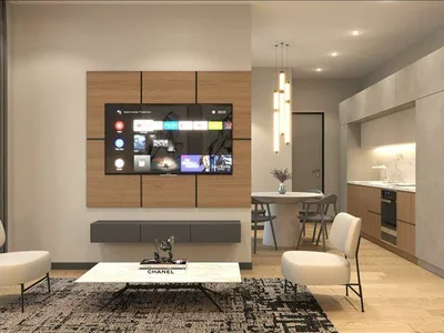 Wohnanlage New green residence with a swimming pool and a garden in a prestigious area, near the forest, Istanbul, Turkey