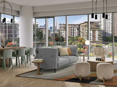 Zespół mieszkaniowy Modern residence Fern City Walk with well-developed infrastructure close to the places of interest, in the prestigious area of Al Wasl, Dubai