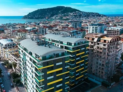 Zespół mieszkaniowy Konak City Tower - 2+1 apartments in the center of Alanya for residence permit.