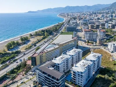 Complejo residencial Furnished 2+1 apartment in the Toprak Palace complex on the seafront.