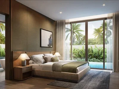 Zespół mieszkaniowy New guarded complex of villas with swimming pools and roof-top jacuzzis at 400 meters from Bang Tao Beach, Phuket, Thailand