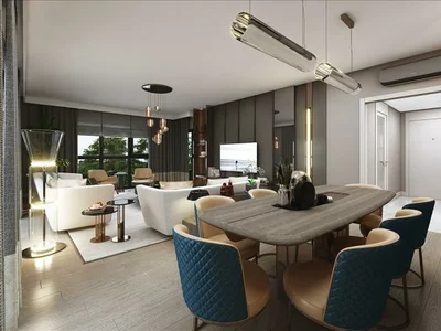 Zespół mieszkaniowy New residence with swimming pools and gardens near a highway and a metro station, Istanbul, Turkey