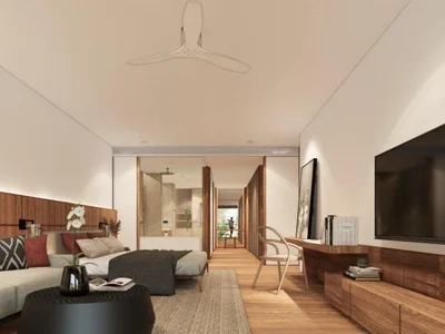 Complejo residencial New complex of villas with a swimming pool and a club near Layan Beach, Phuket, Thailand