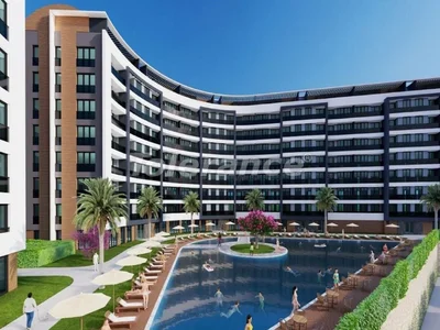 Wohnanlage Wohnungen in einer Eliteanlage in Kepez, Antalya vom Bauträger in Ratenzahlung