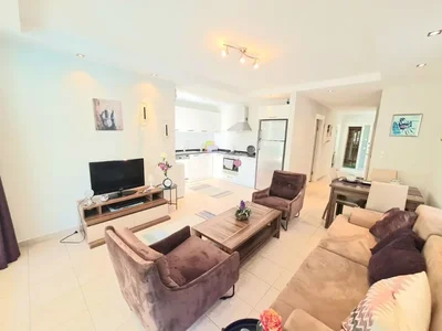 Zespół mieszkaniowy Umeblowane mieszkanie 2+1 w kompleksie Riviera Garden Oba.