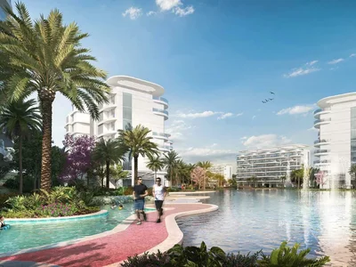 Complejo residencial Low-rise residential complex surrounded by lagoons and gardens, in the picturesque green neighbourhood of Damac Hills, Dubai, UAE