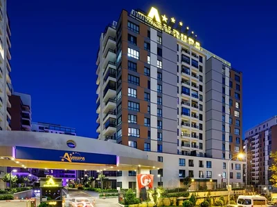 Zespół mieszkaniowy Luxury apartments in the Avrupa Esentepe Kartal complex.