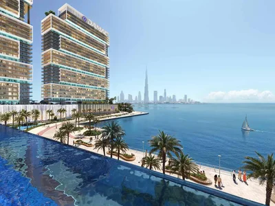 Wohnanlage Branded residential complex Chelsea Residences with a beach club and marina in Dubai Maritime City, UAE