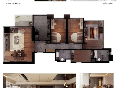 Wohnanlage Apartments in Atasehir area.