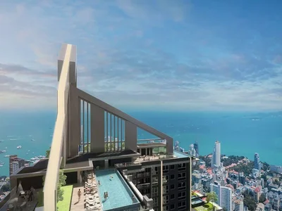 Wohnanlage New apartments in an exclusive residential complex, Pattaya, Chonburi, Thailand
