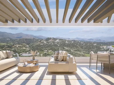 Edificio de apartamentos Apartamentos modernos cerca de servicios en Estepona, Málaga