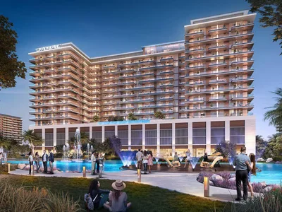 Wohnanlage New project DAMAC Riverside Views with s clubhouse and a kids' adventure park in the prestigious area of Dubai, UAE