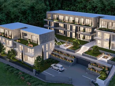 Complexe résidentiel New residential building near the sea in Kotor
