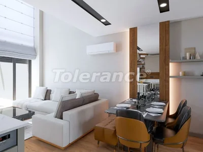  Pueblo de cabañas Developer 2+1 townhouses in Kepez, Antalya, in a complex with hotel infrastructure, with installments