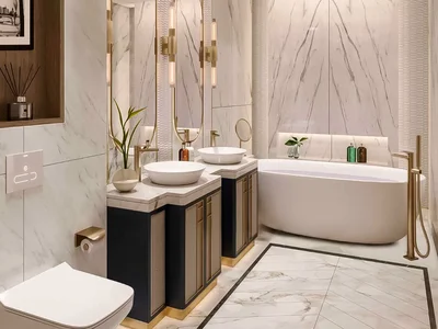 Complejo residencial Harbour Lights — luxury high-rise waterfront residence by DAMAC with a private beach and a swimming pool in Dubai Maritime City