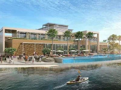 Complejo residencial Low-rise residential complex surrounded by lagoons and gardens, in the picturesque green neighbourhood of Damac Hills, Dubai, UAE