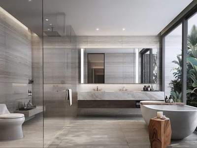 Complexe résidentiel New luxury lakeside villa complex in Cherng Thale, Phuket, Thailand