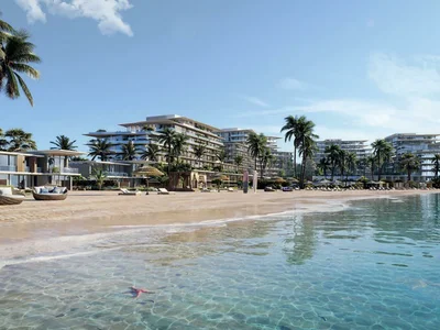 Wohnanlage New Bay Residences with swimming pools, gardens and a cinema, Dubai Islands, UAE
