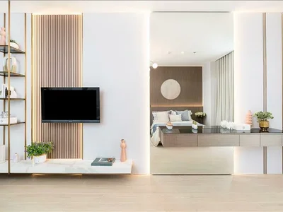 Complejo residencial Q Gardens Lofts — new residence by AYS with a swimming pool and a cinema in JVC, Dubai