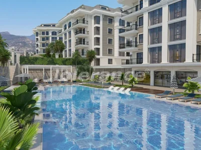 Wohnanlage Exklusive 3+1 und 5+1 Apartments in Oba, Alanya vom Bauträger in einer Hotelanlage