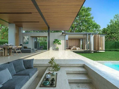 Complejo residencial Complex of villas with swimming pools and gardens near beaches, Phuket, Thailand