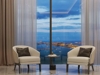 Complexe résidentiel Seahaven Tower — new beachfront residence by Sobha with a marina and beaches in Dubai Harbour