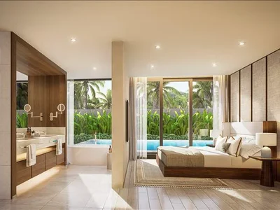 Zespół mieszkaniowy New guarded complex of villas with swimming pools and roof-top jacuzzis at 400 meters from Bang Tao Beach, Phuket, Thailand
