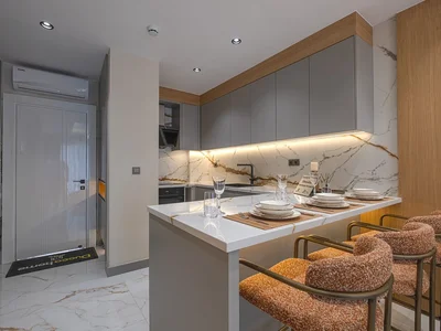 Edificio de apartamentos Apartamentos con vistas panorámicas a la ciudad en Kargıcak Alanya