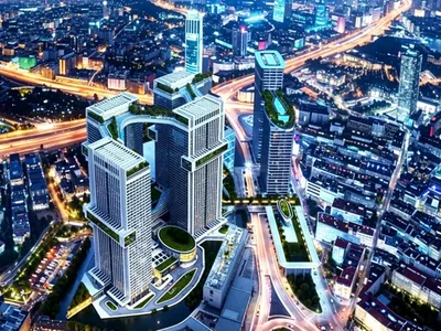 Zespół mieszkaniowy Exclusive PREMIUM CLASS residential complex in the center of Istanbul.