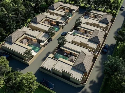Wohnanlage Complex of villas with swimming pools at 600 meters from the beach, Samui, Thailand